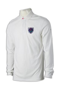 P431 Long Sleeve White Polo Shirt, Long Sleeve Polo Shirts For Men, Long Sleeve Polo Shirts Cheap